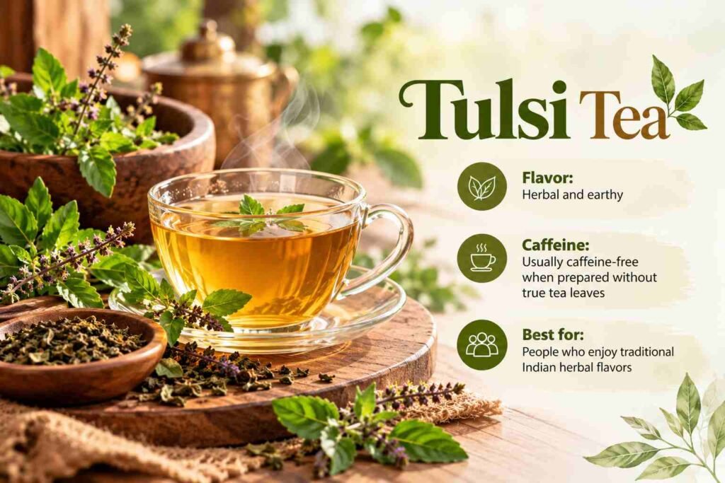 Tulsi Tea is a healthy tea