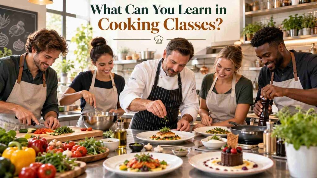 what can you learn in cooking classes?