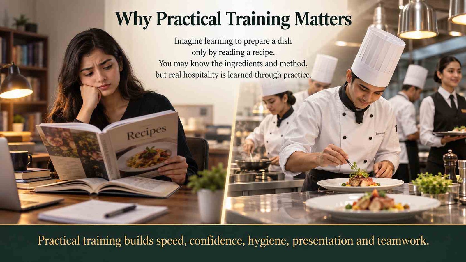 The right hotel management course should combine theoretical knowledge with practical training.