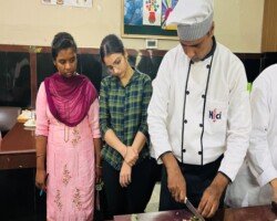 Healthy Street Food Workshop at Hindu Kanya College