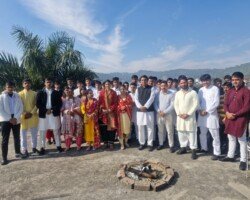 NFCI Hamirpur celebrating lohri 2025
